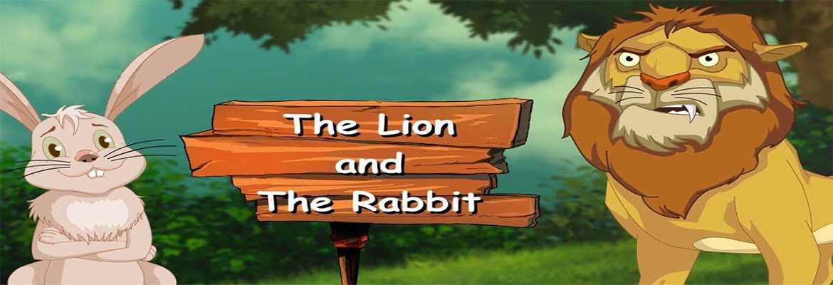 lion and rabbit story in gujarati