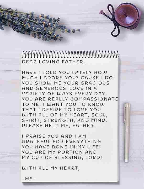 3 Passionate Love Letters to God our Father